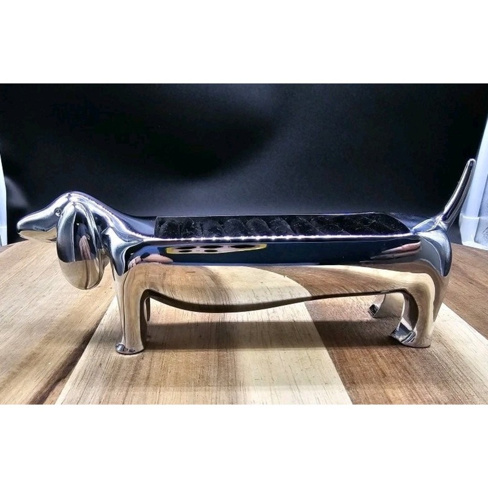 Umbra Shiny Silver Tone Ring Holder Figurine